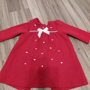 Valentine dress 9m